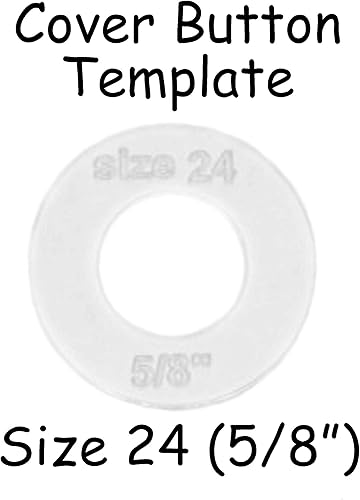 Miniatura 6 de Botones tamaño 24 (58 pulgadas) para cubrirautocubrir botones con respaldo de alambre, cantidad de 50 (con herramienta de montaje)