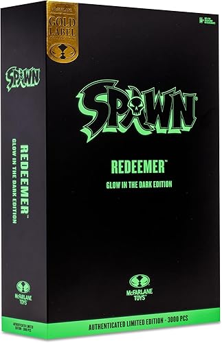 Miniatura 13 de McFarlane Toys - Redeemer Glow in The Dark Edition, figura de acción de 7 pulgadas, etiqueta dorada, exclusiva de Tienda