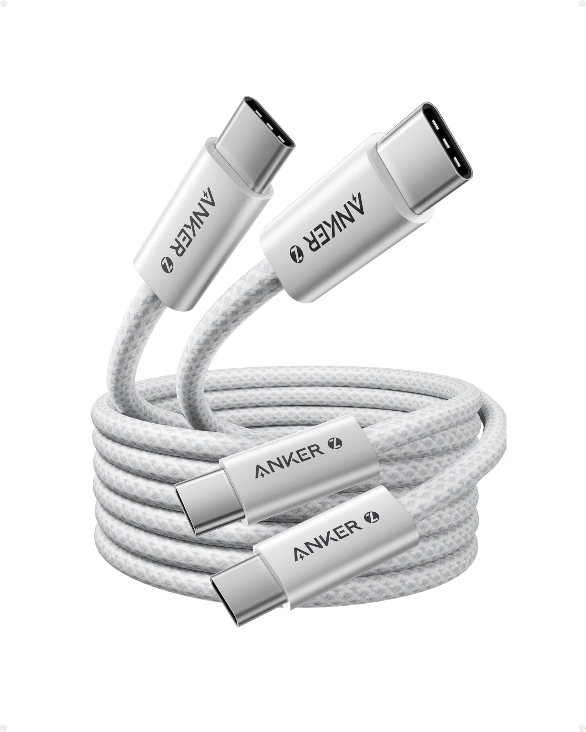 Anker 240 W USB C to USB C Cable PD 3.1 [Pack of 2] 1.8 m | USB C charging cable for iPhone 17 Pro Max/iPhone Air/16/15 series, Samsung Galaxy S25/S26, MacBook Pro/Air and iPad Pro/Air-image-18