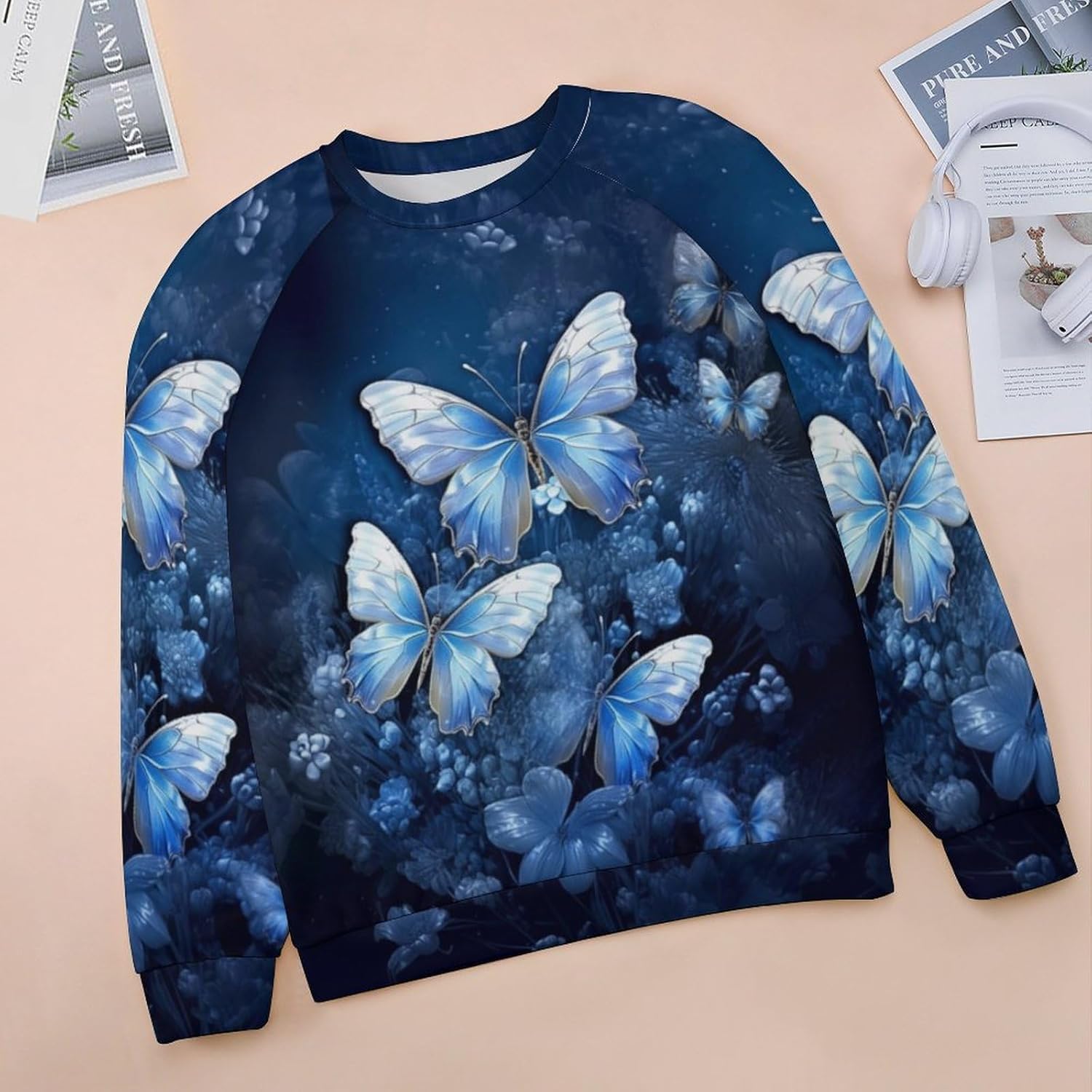 Sweatshirt for Women Halloween Print Fashion Comfy Fall Oversized Outfits Crewneck Lightweight Cotton Shirts - Image 3