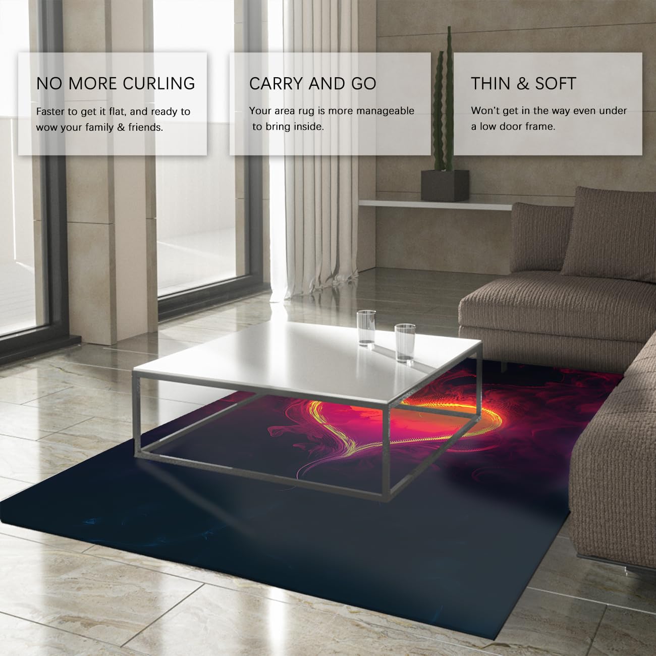 Tappeto lavabile per area cuore 140x180cm Tappeto morbido da interno al neon con stampa di cuori luminosi per ingresso cucina Nursery romantico ama il pelo basso