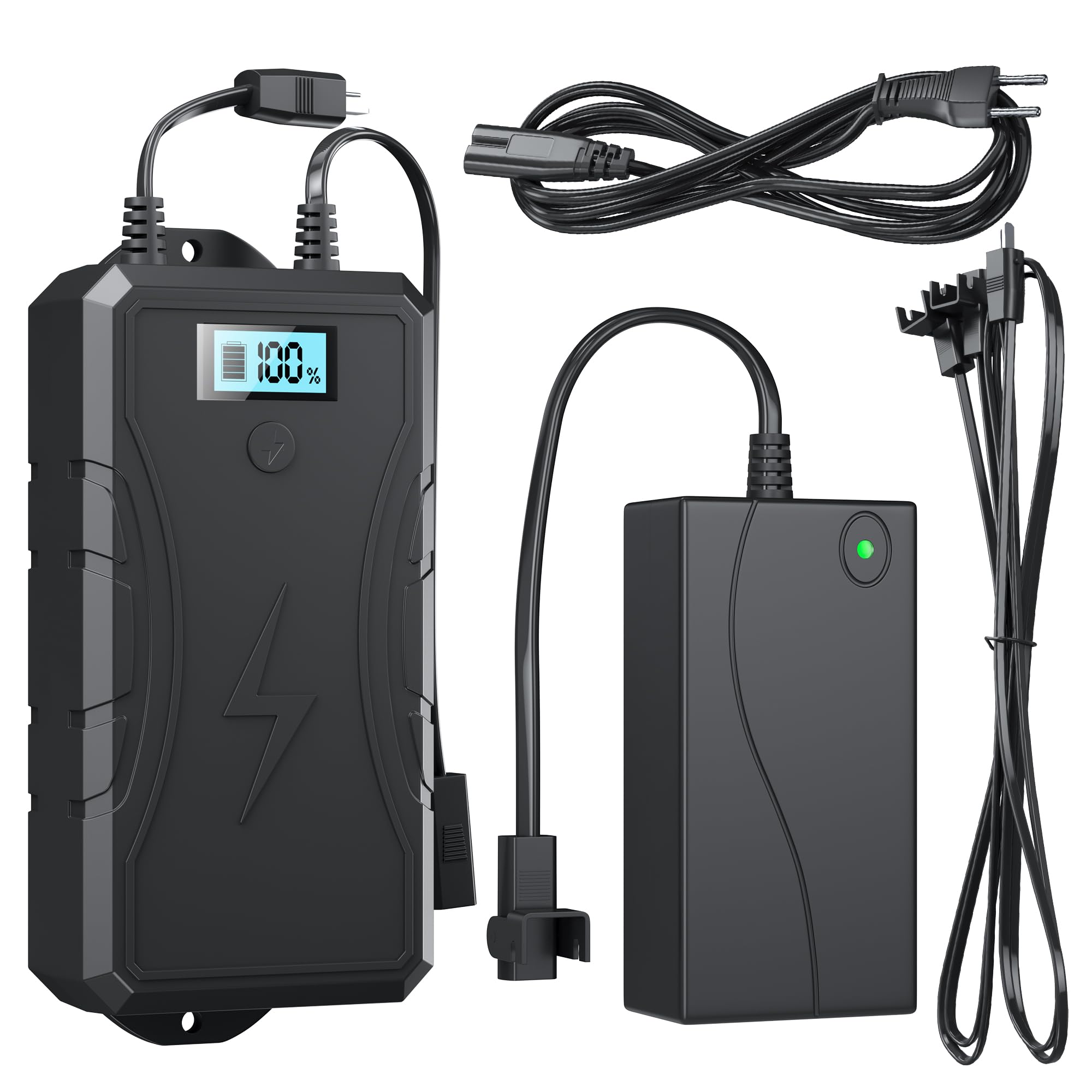 sevkumz Batterie Universelle sans Fil 2500 mAh pour Chaise Longue -2 Pin Chargeur de Batterie Universel sans Fil pour chaises Longues électriques, canapés, fauteuils de relevage, canapé