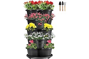 VIVOSUN Large Stackable Planter: Vertical Gardening Revolution