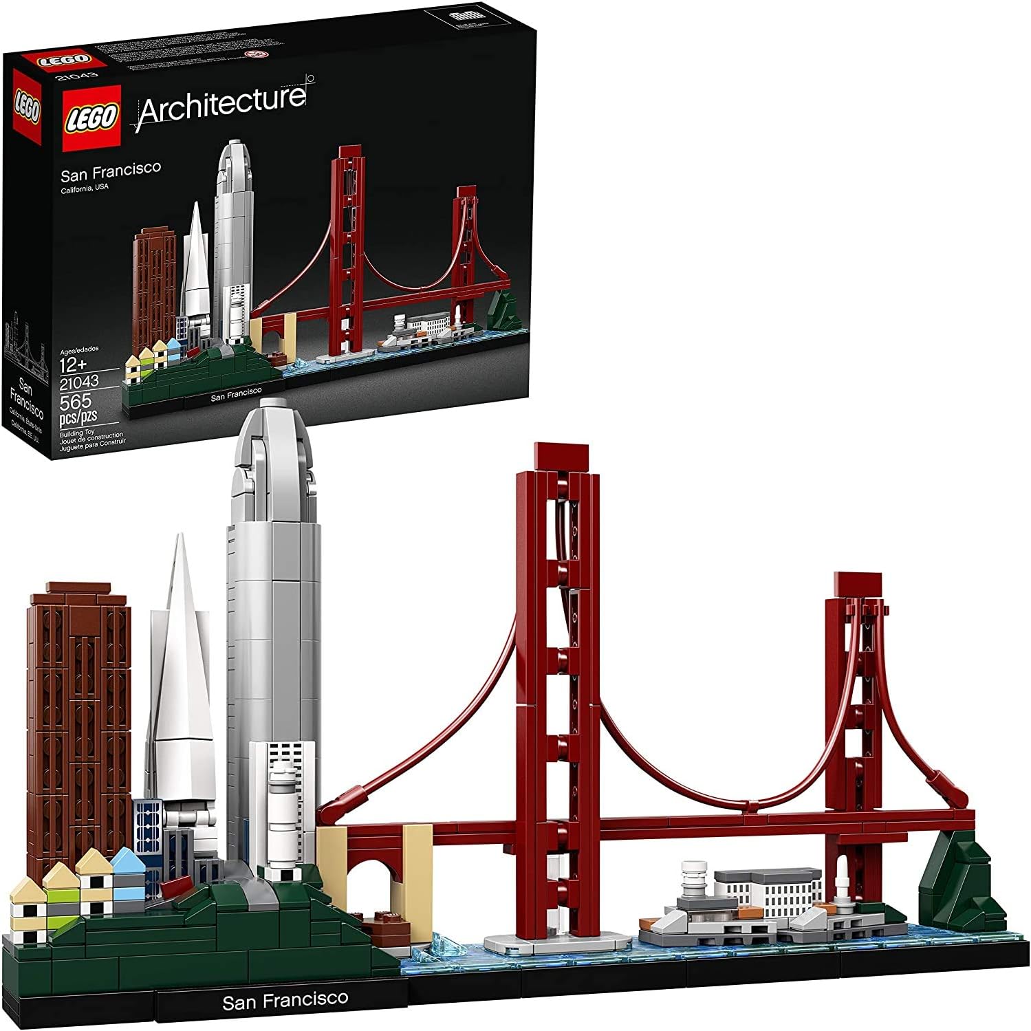 LEGO 21043 Architecture Skyline Collection San Francisco Building Kit 565 Pieces