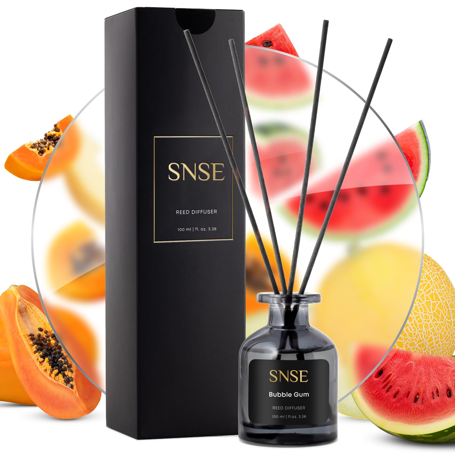 Amazon.co.jp: SNSE バブルガムリードディフューザーセット | 3.3