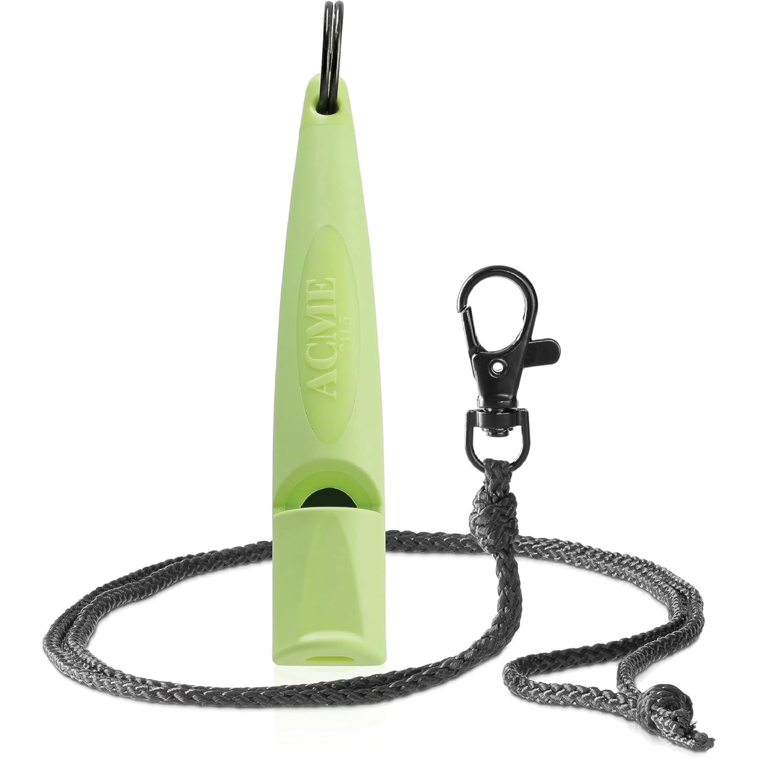Sifflet Alpha 211.5 ACME vert citron pour stopper les fugues du chien