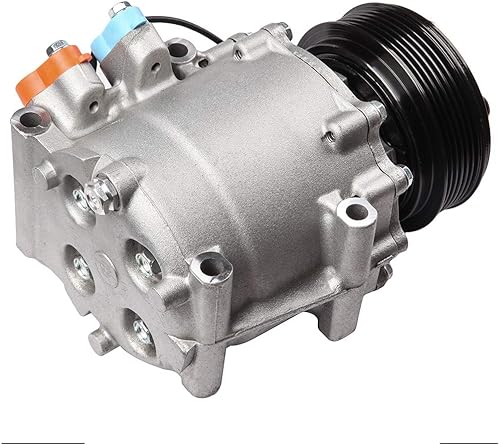 Miniatura 8 de LUJUNTEC 2002-2005 Compatible para Honda Civic AC Compressor y A/C Embrague Fuerte Refrigeración