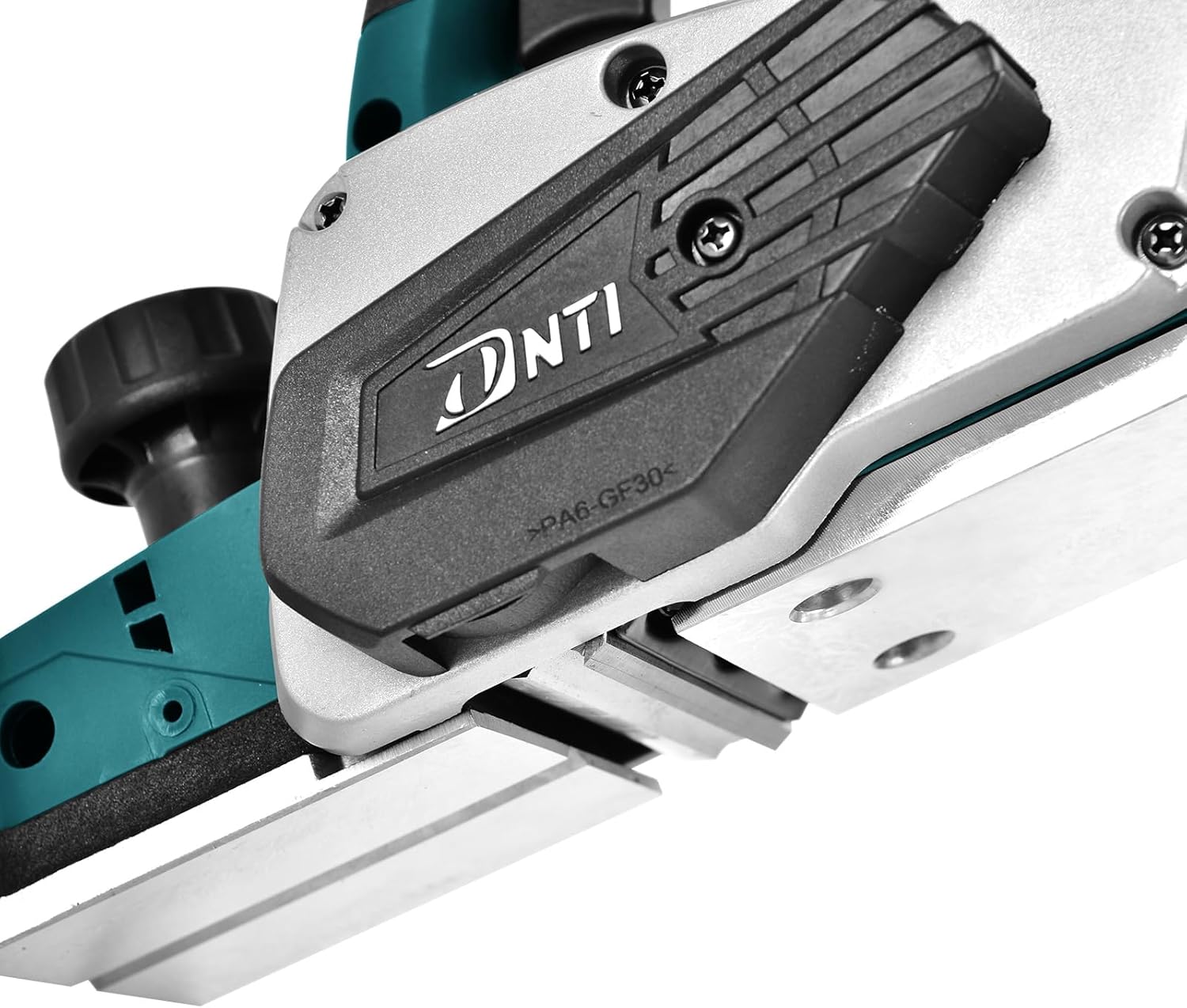 DNTI 5amp Electric Hand wood Planer for Wood 16000rpm Planers Woodworking Tool corded electric Handheld Planers Chamfer DIY 3-1/4 Inch Cut Width (58215B)