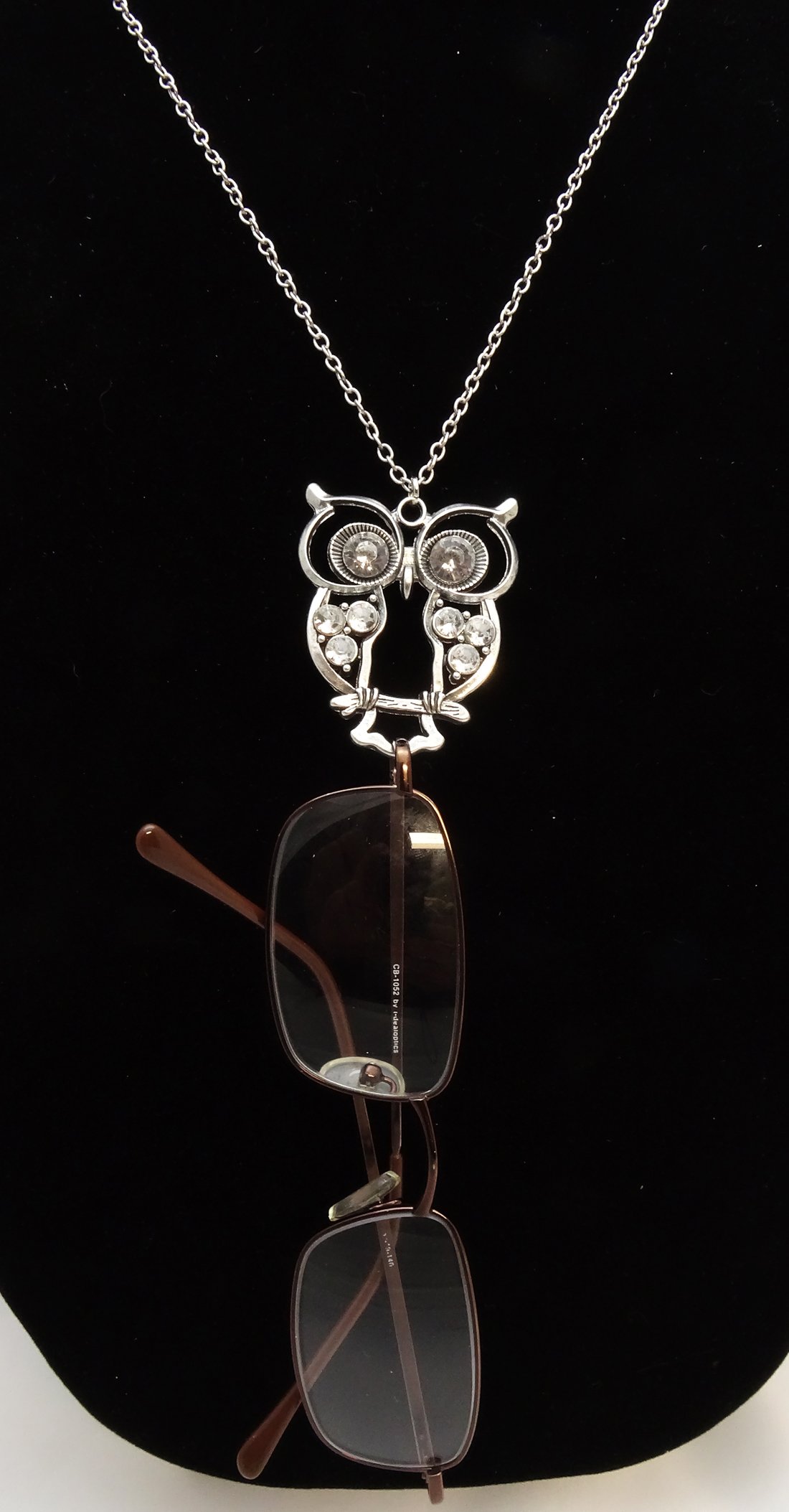 WTZFancy Owl Eyeglass Holder/Id Badge Holder Necklace Lanyard