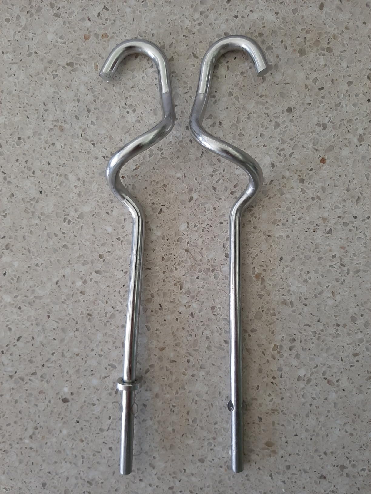 Univen Stainless Steel Dough Hooks Compatible with