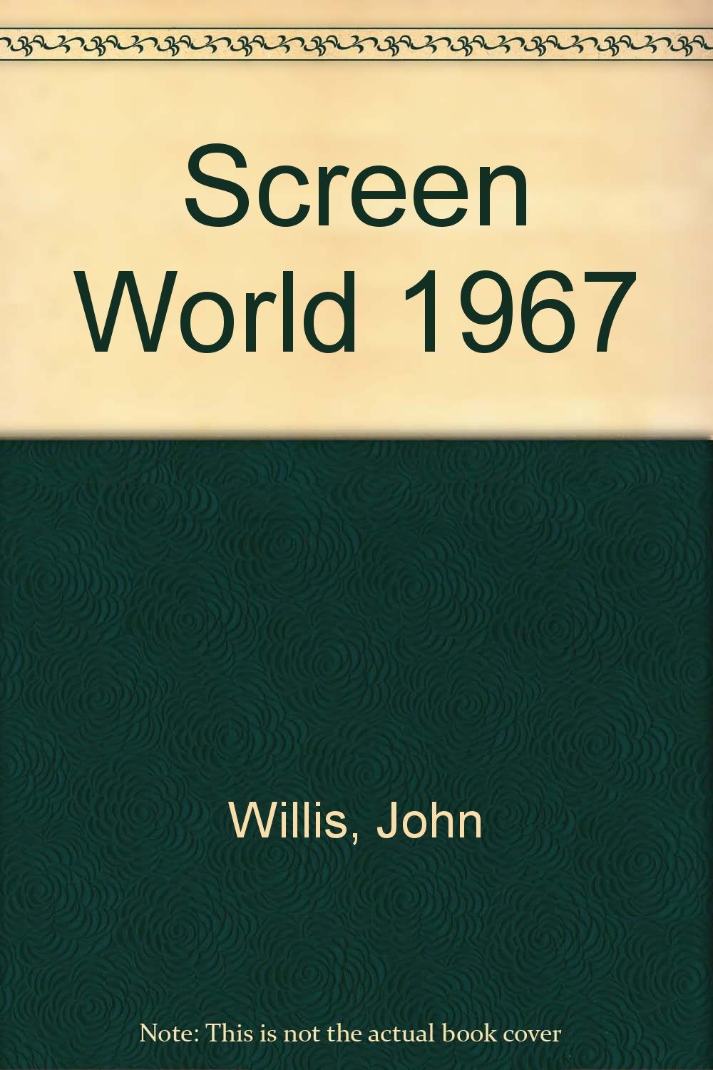 Screen World 1967 John Willis Books Amazon.ca