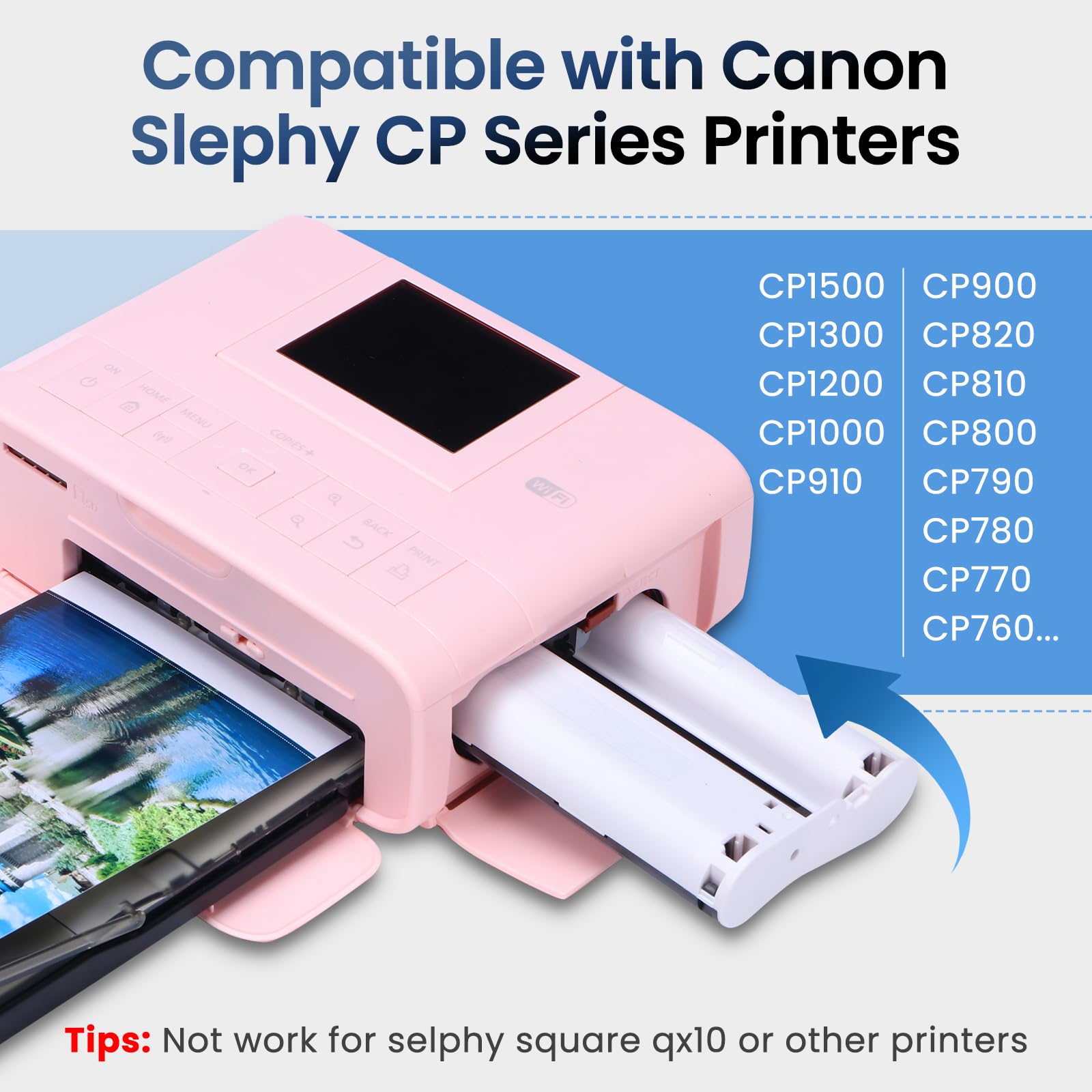 Kit Cartucce E Carta Fotografica Canon KP-108IN - Ricambio Per Stampanti Selphy CP Series, 108 Fogli 10x15 Cm - Foto 9