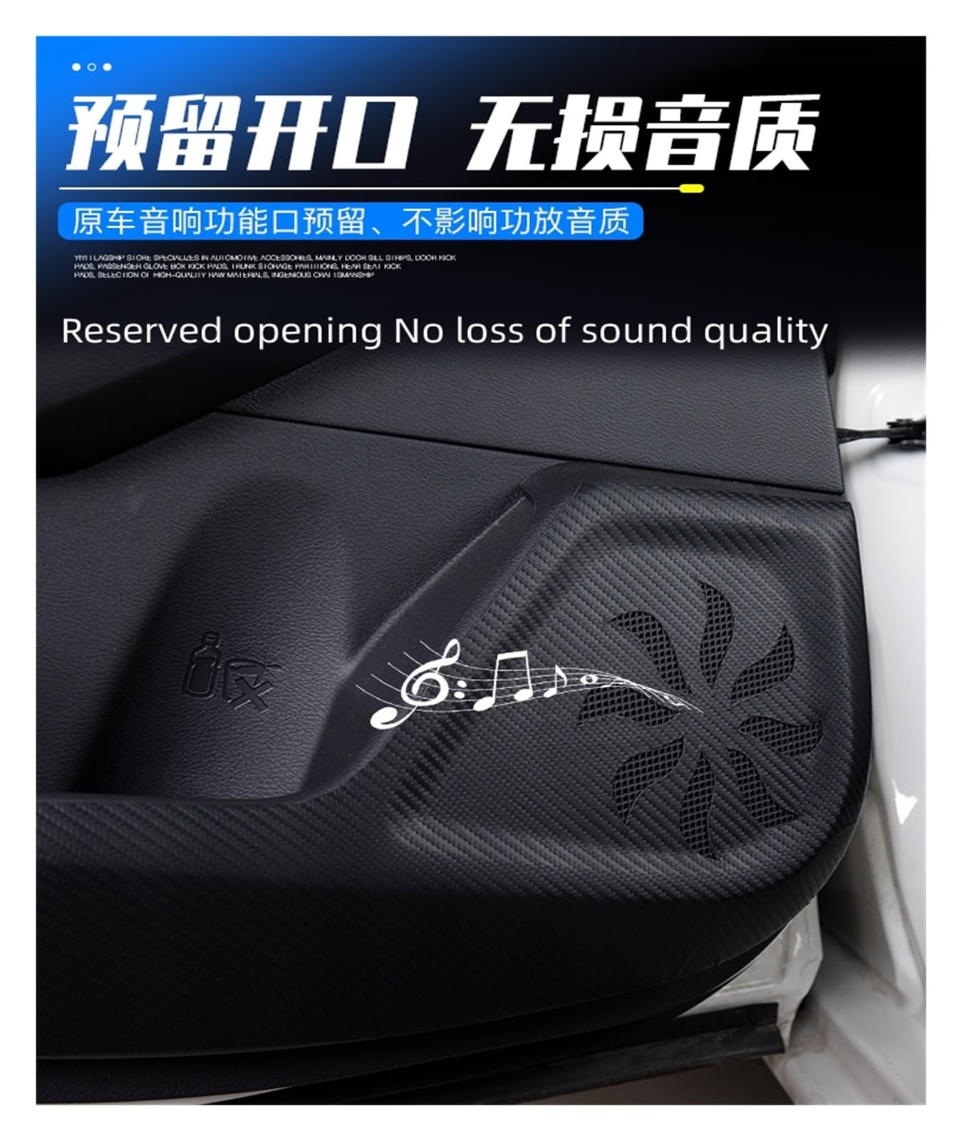 Protector De Umbral Fibra De Carbono OXILAM Para Toyota - Calcomanía Antirrayas Puerta/maletero