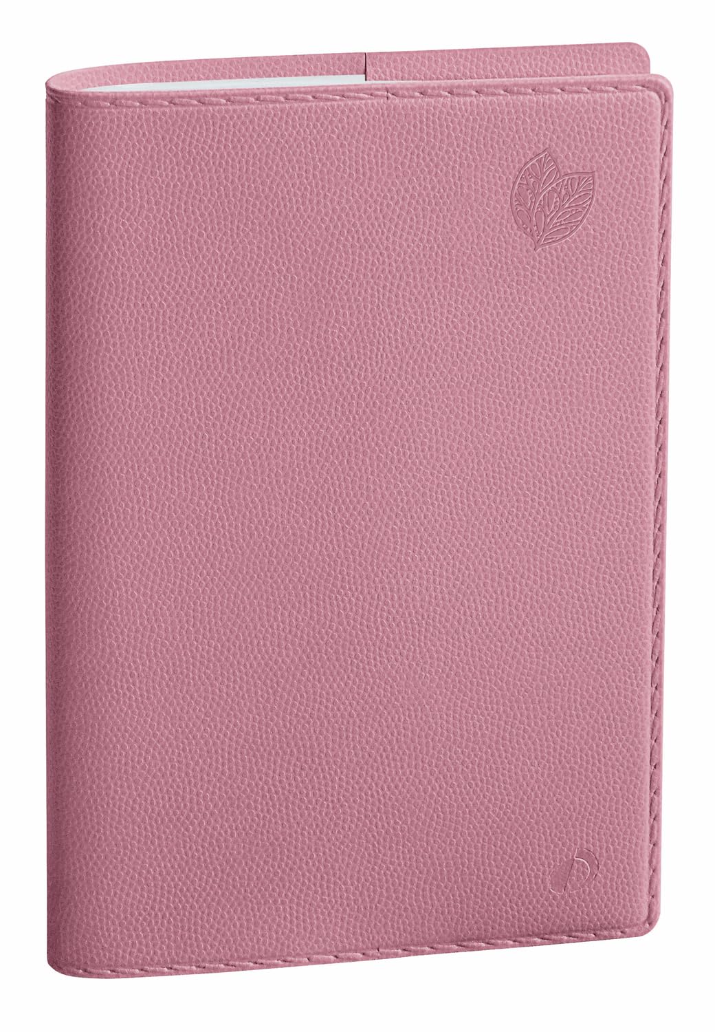 Quo Vadis - Agenda - 2026 - Affaires Recyclé - Semainier Planning - Multilingue - Equology - Rose - 13 mois de décembre à décembre - 10x15 cm - Papier Clairefontaine recyclé - Fabrication française