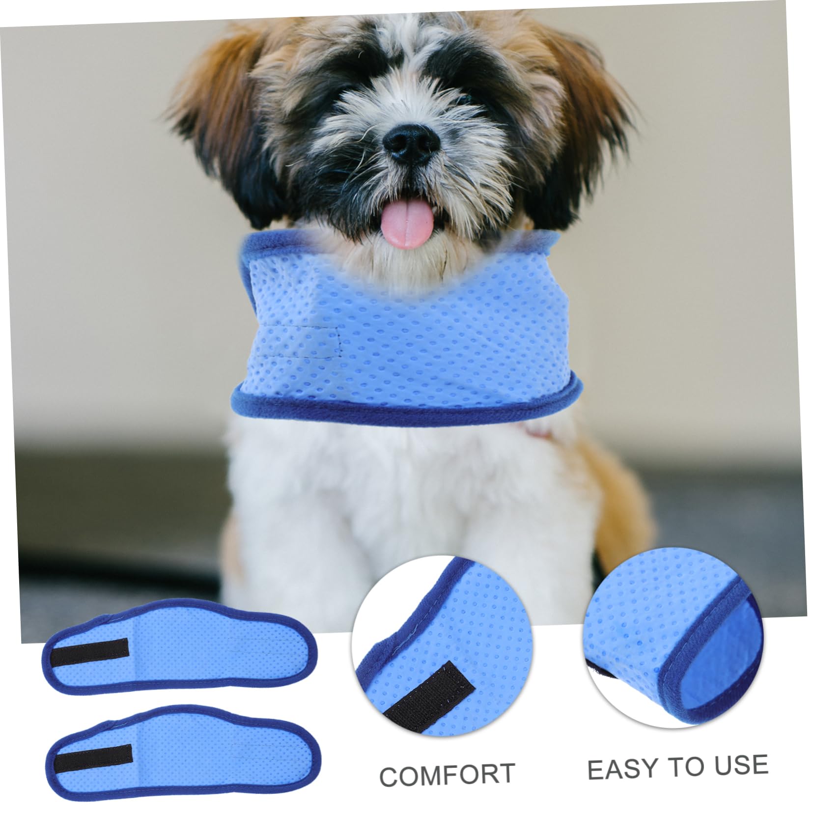 BESPORTBLE 6stücke Hundekühlbandana Für Sommer Kühlende Halsbinde Für EIS-halskragen Hitzelinderung -zubehör