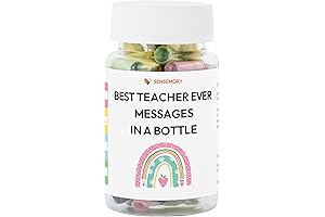 Teacher Gifts: Appreciation Messages in the Bottle
