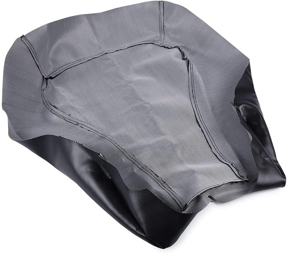 G-PLUS Black Motorcycle Seat Cover, Compatible with Yamaha Grizzly 2007 2008 2009 2010 2011 Marine Vinyl 700