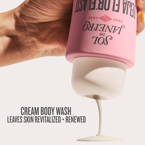 Sol de Janeiro Beija Flor Elasti-Cream and Body Wash Duo | Beija Flor Shower Bundle | Cheirosa 68 Scent |