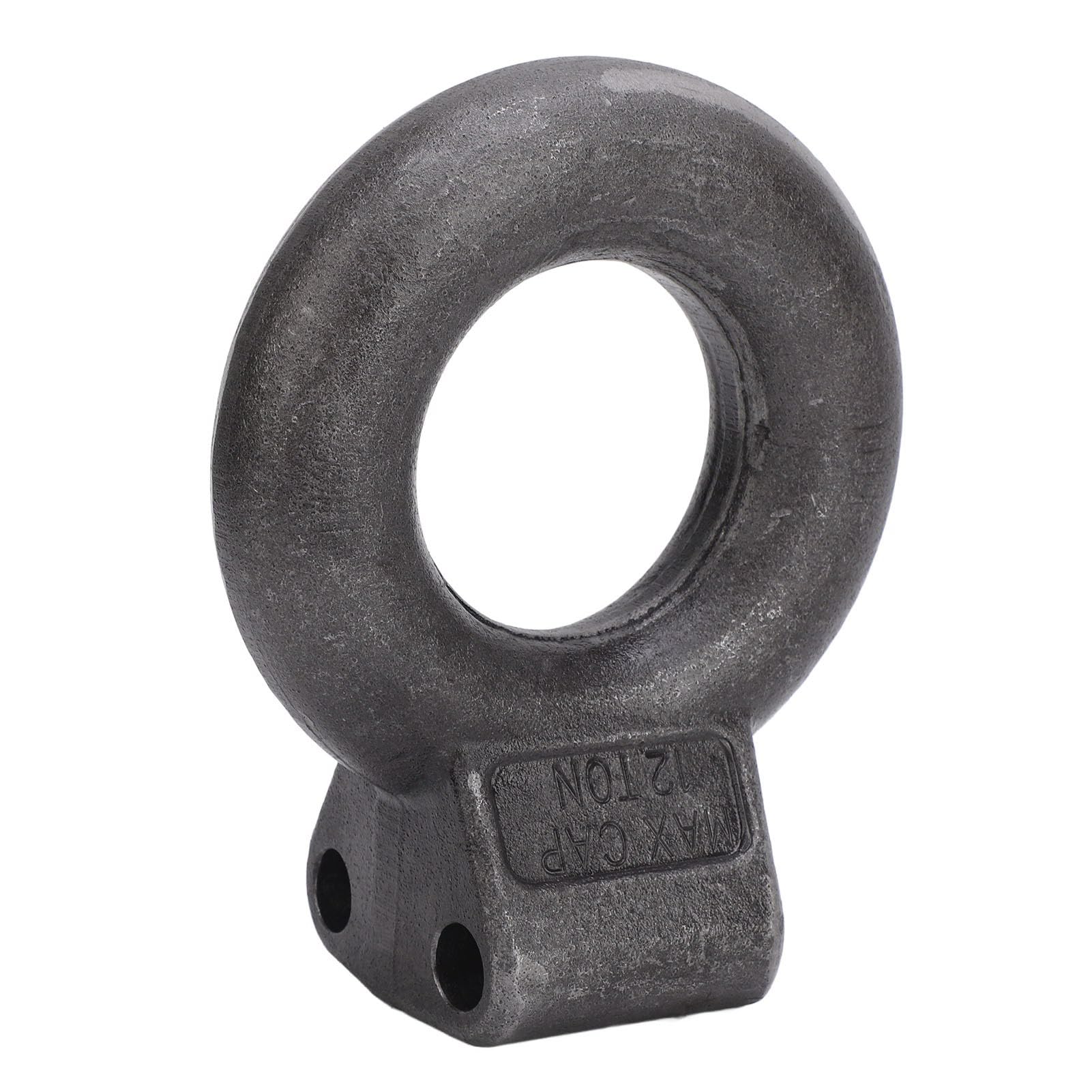 Anello con Lunetta con Attacco a Cardine da 3 Pollici, Occhione di Traino per Carichi Pesanti, Anello di Collegamento Sicuro MGTW da 12 Tonnellate 25.000 Libbre con Carichi Pesanti, Ideale