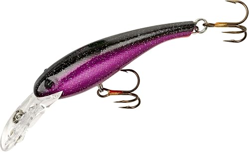Cotton Cordell Wally Diver Angelköder, Purple Demon, 6,4 cm, 1/4 oz