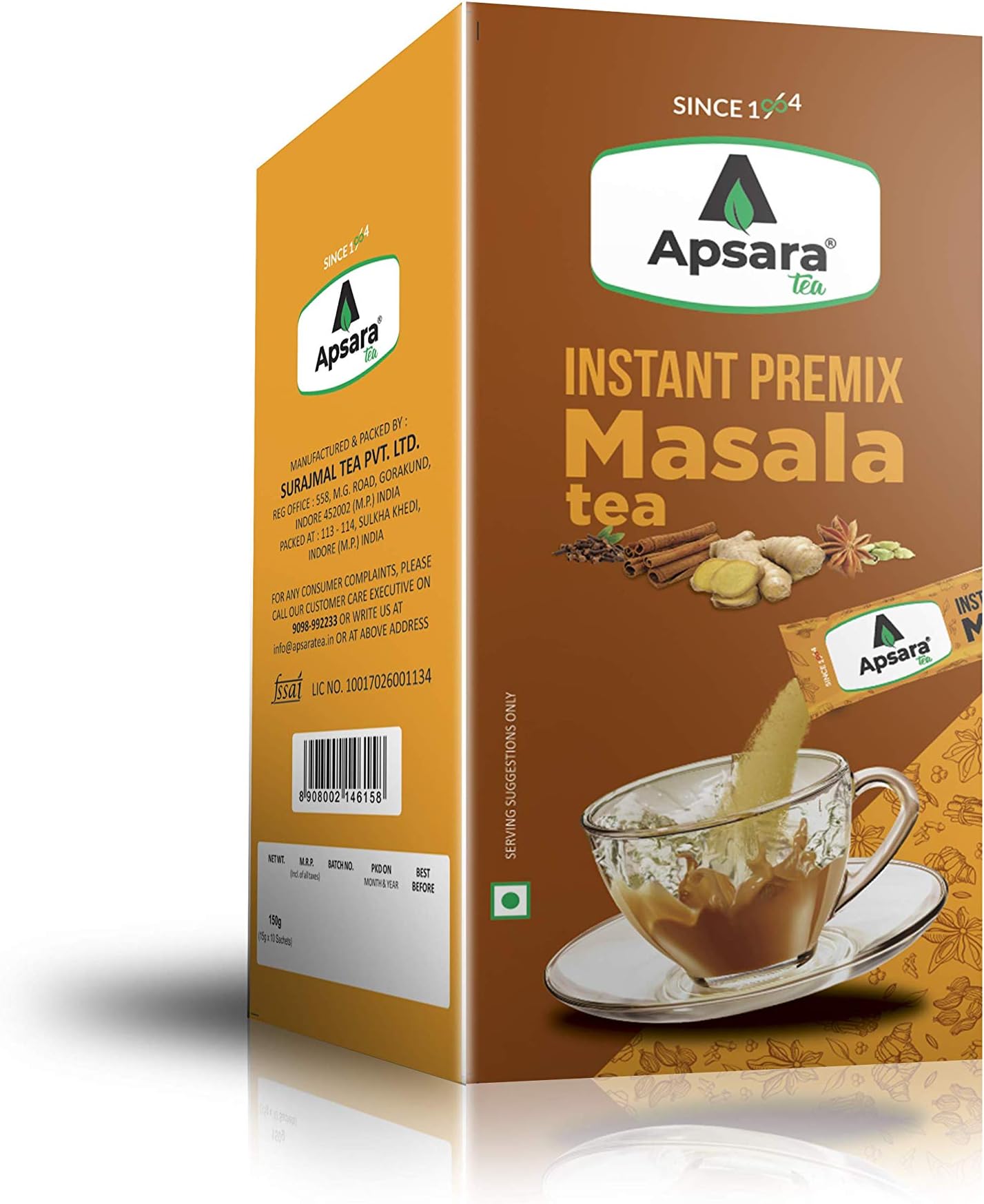 APSARA Instant Tea Ready Mix Sachet, 20 Sachet