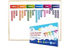 29 Pieces Place Value Magnets - Educational Math Magnets