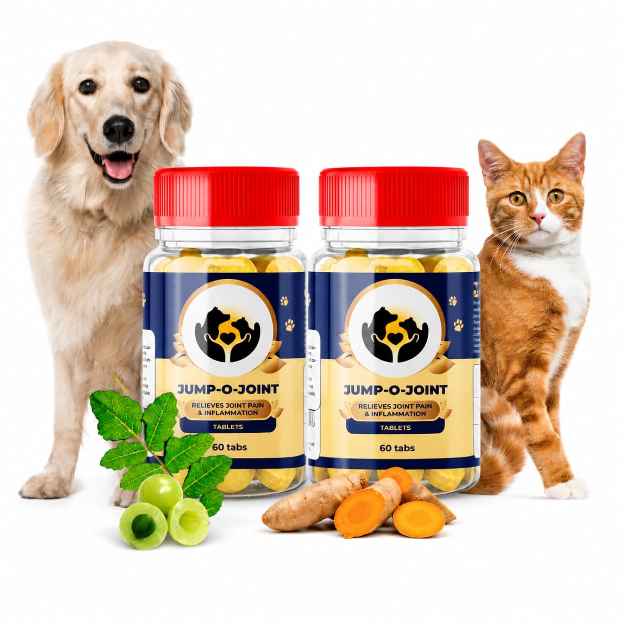 Fur Ball Story Jump-O-Joint Mobility Tablets for Dogs & Cats – 60 Tablets | Supports Joint Health & Flexibility | Promotes Cartilage Support | Daily Joint Supplement — Amazon image 16