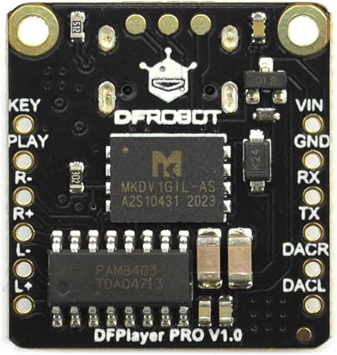 Miniatura 3 de DFRobot Reproductor MP3 para Arduino  Módulo MP3 Mini con almacenamiento integrado de 128 MB