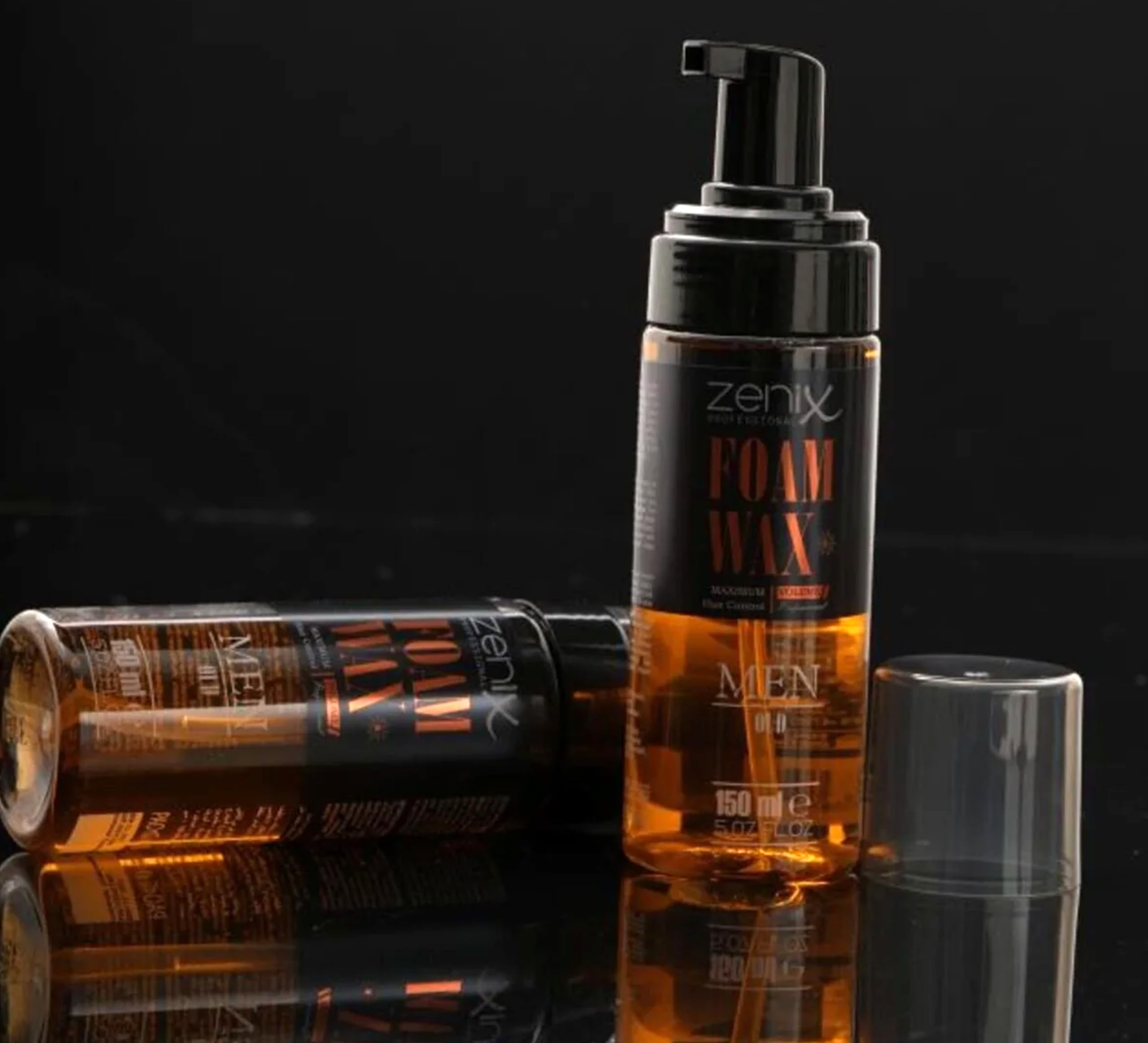 Zenix Foam Wax OUD 150 ml | Mousse coiffante pour homme | Produit capillaire avec forte tenue | Produit coiffant pour structure, volume et brillance | Cire mousse | Mousse capillaire pour homme |