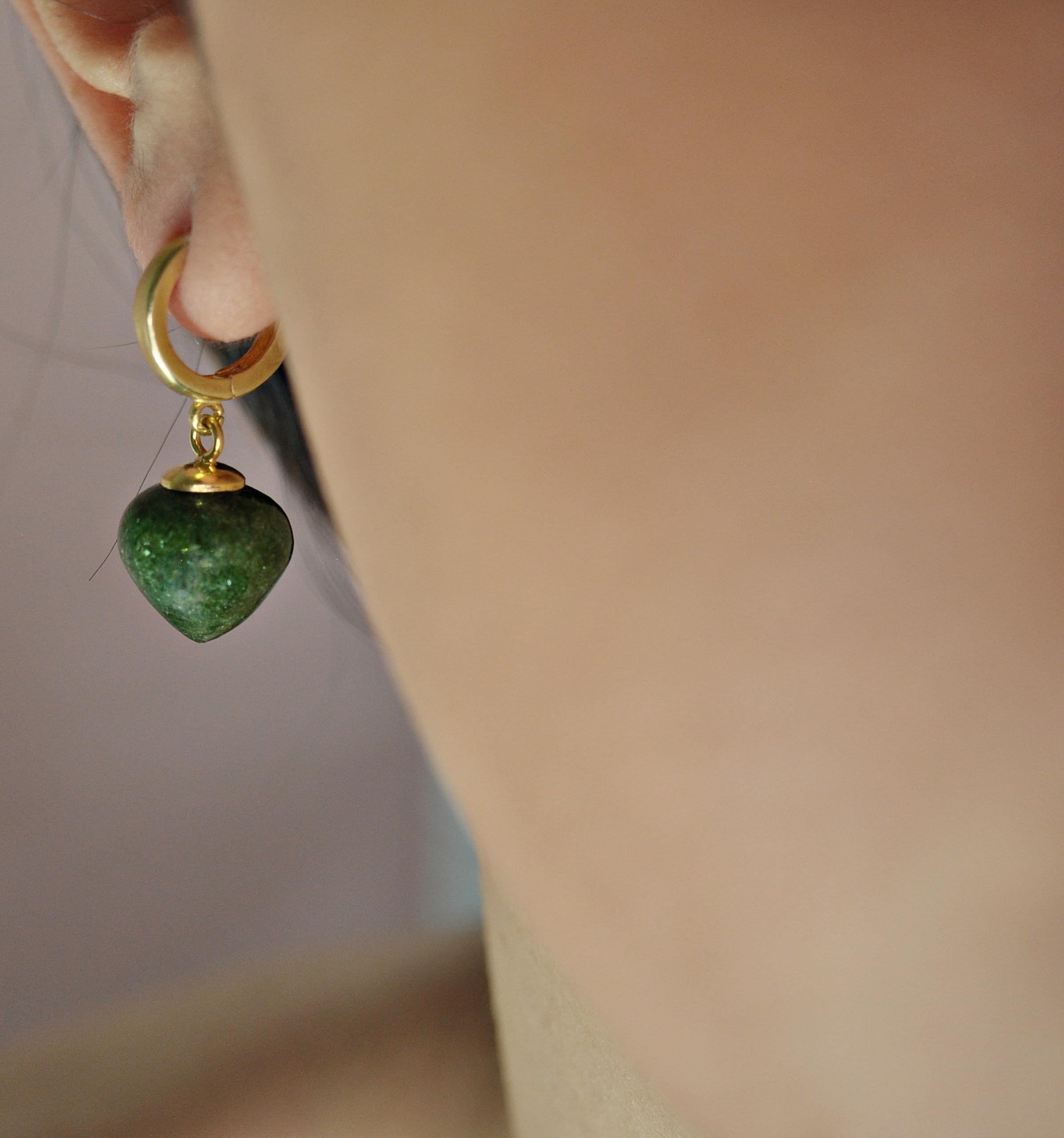 Grüne Jade Schmuck - 14k - Edelstein Kette 925 Silber - Zwiebelform Anhänger - AAA Qualität - Luxuriöse - Geschenkidee Ehefrau - Schmuck - Handmade Geschenk