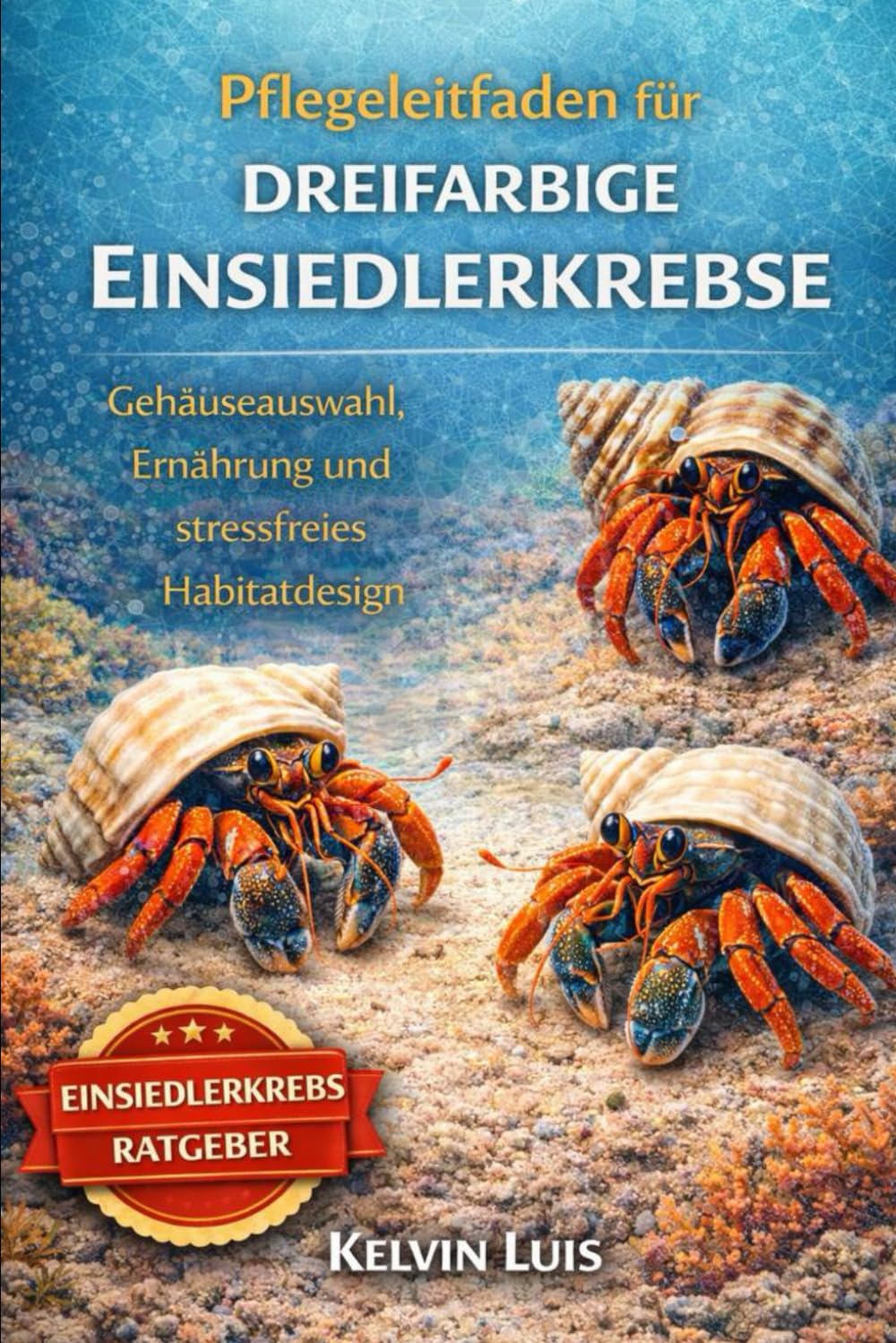 PFLEGELEITFADEN FÜR DREIFARBIGE EINSIEDLERKREBSE: Gehäuseauswahl, Ernährung und stressfreies Habitatdesign