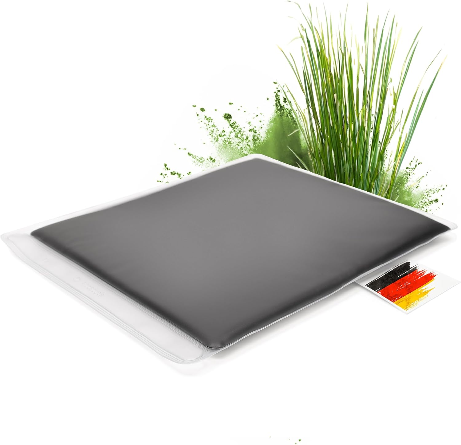 Fascia Lombare Termica - Cuscino Riscaldante per Mal di Schiena (50x25 cm) - Cintura Fascia Riscaldabile al Microonde con Federa Esterna Lavabile in Cotone 100% e Fiori di Lavanda