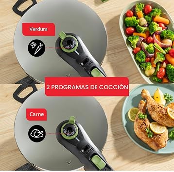 Tefal Secure 5 Trendy Snelkookpan – 6 Litres – Met Stoommand (P2580702)