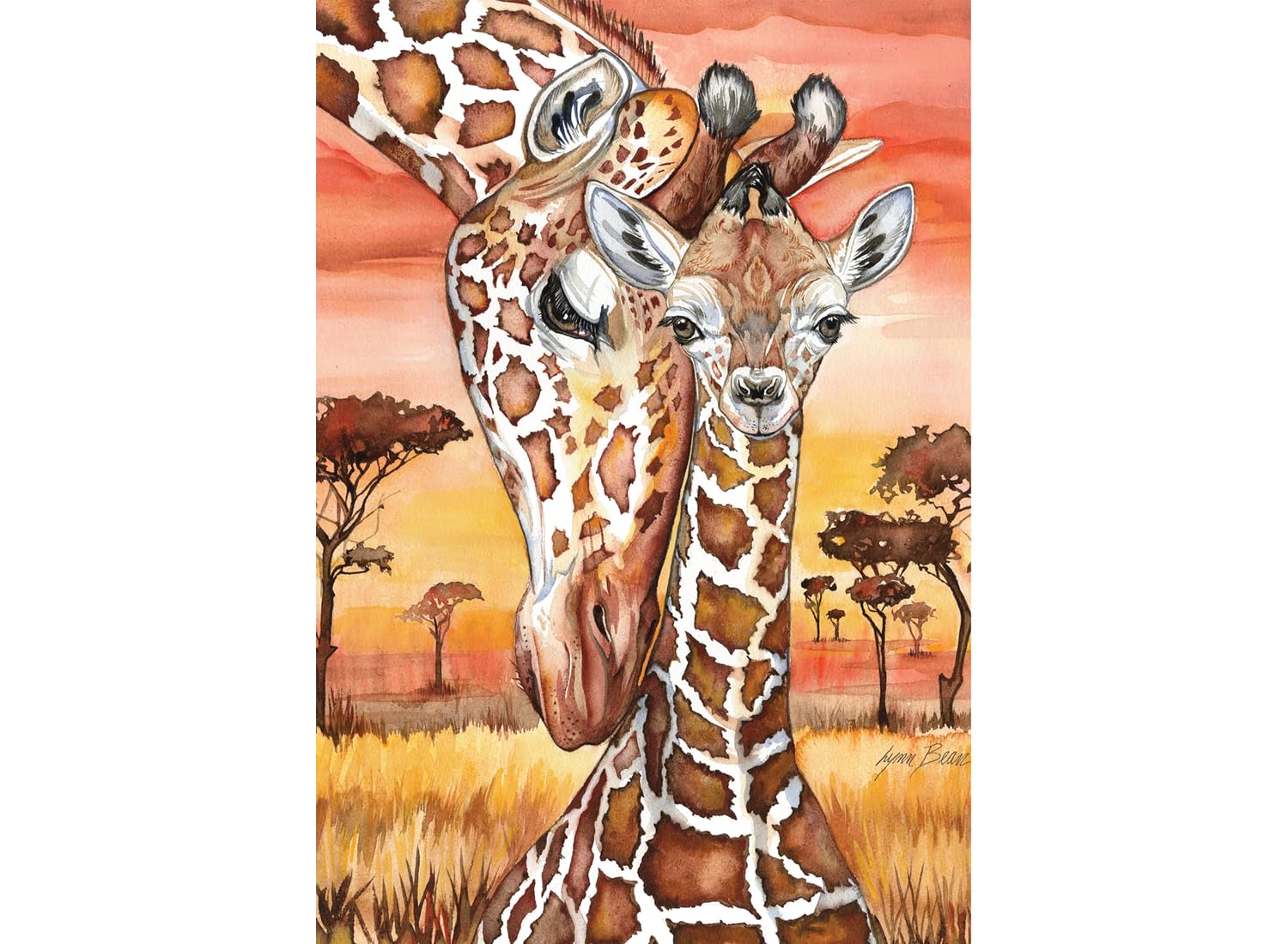 500 Parça Puzzle : Zürafa