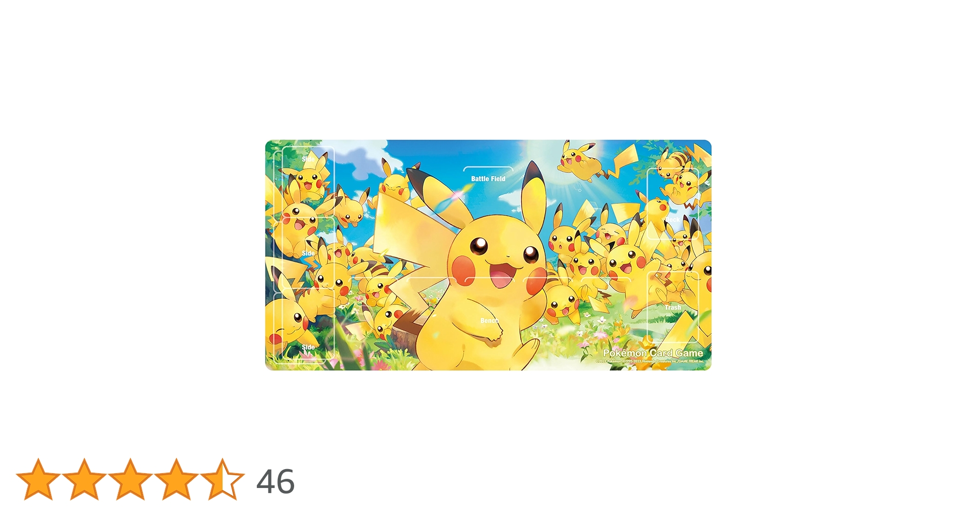 Amazon | ポケモンカードゲーム ラバープレイマット ピカチュウ大集合