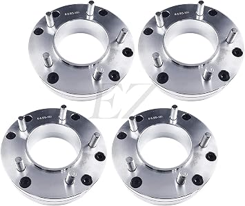 EZAccessory 4 Billet Wheel Adapters 6x135 to 5x135 Fits Ford 6 Lug F150 Hub with Lip to Hub Centric Fit Wheels From 5 Lug F150 97-03