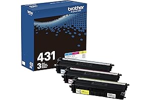 TN-431 Laser Toner Cartridge Compatible with Brother l8360cdw MFC-L8850CDW TN4313PK Cyan, Magenta,...
