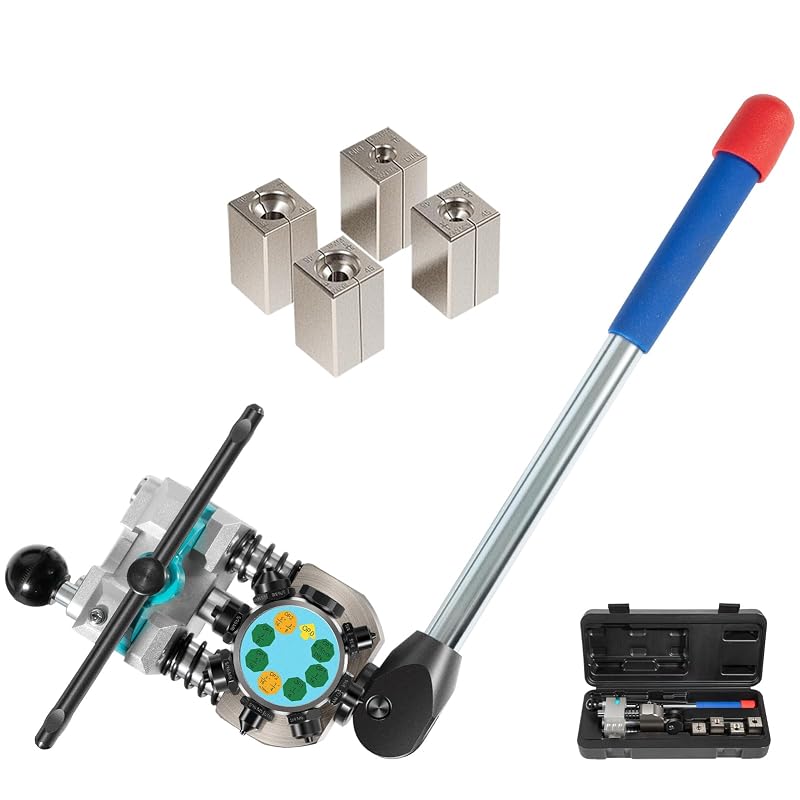 Ferramenta de Flangeamento de Tubos de Freio 45° para Flanges Simples, Duplas e Bubble Yoursme