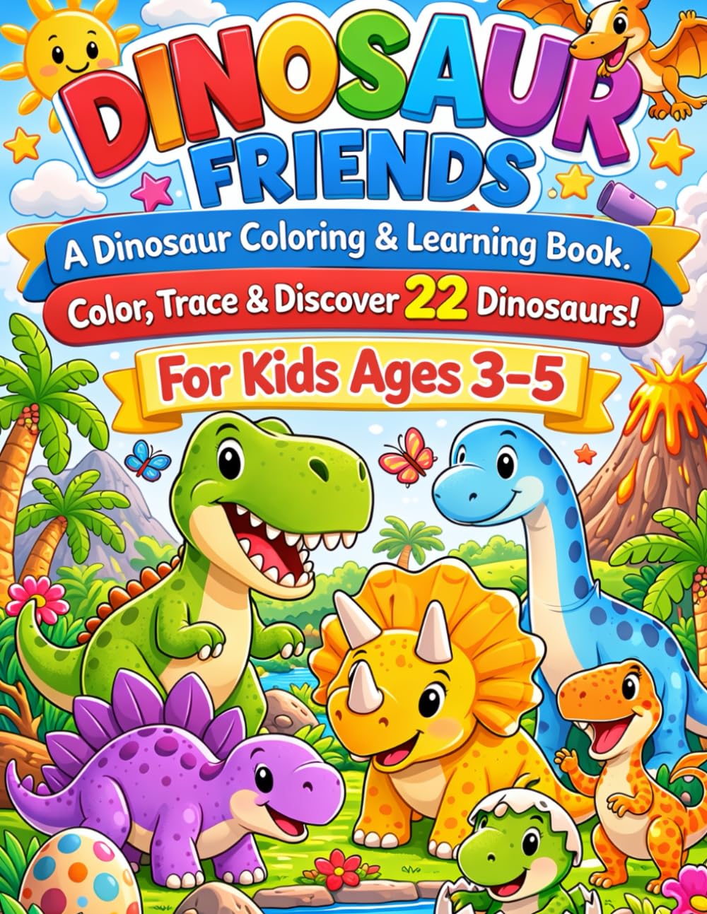 Dinosaur Friends (Little Friends Coloring Book & Activity Series)