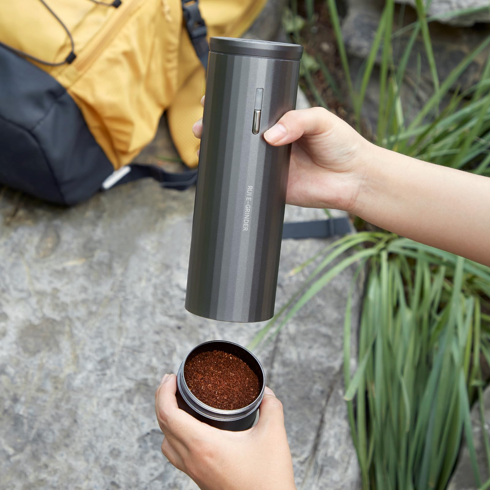 zeroHero Rui Portable Coffee Grinder - Freshly Ground Coffee -3