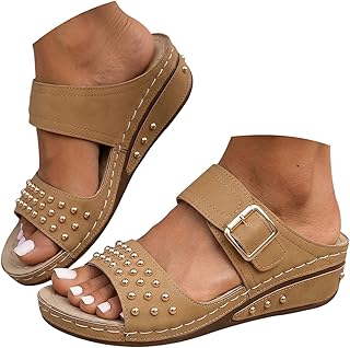 Hausschuhe Damen Sommer Pantoletten, Pantoletten Damen Mit Riemen Hinten Pu-Leder Freizeitschuhe Bequem Outdoorsandalen Outdoor Trekkingsandalen Strand Barfußsandalen Elegante Sandalen & Slides