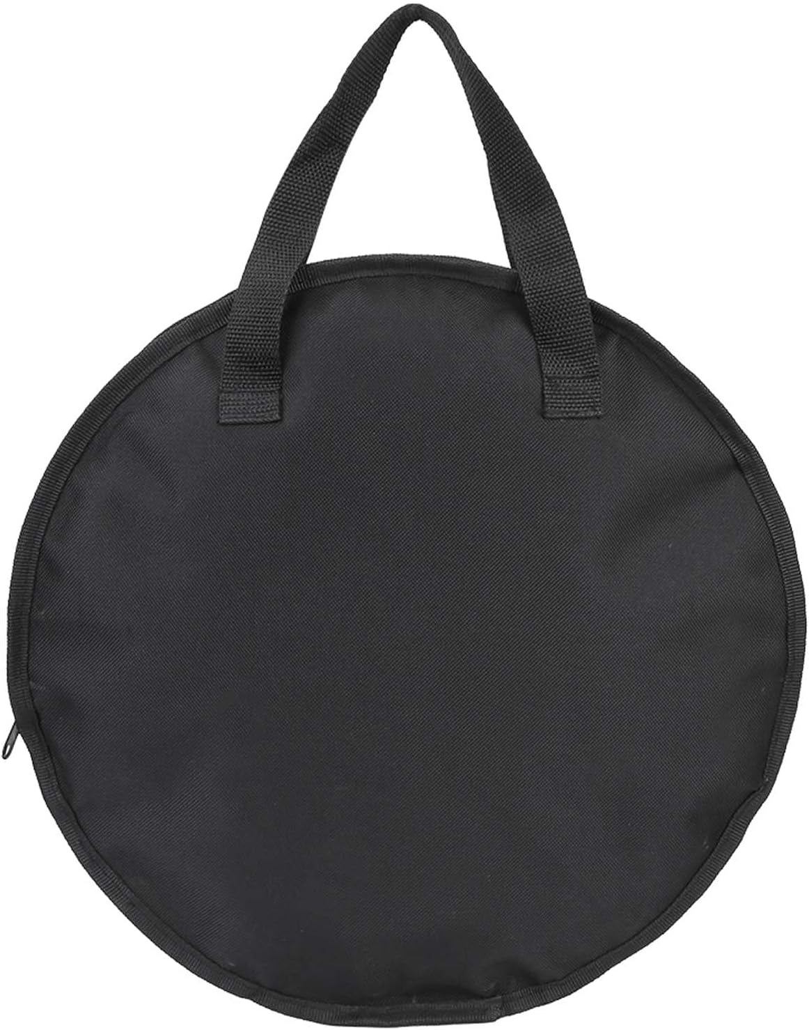 Bnineteenteam Dumb Drum Bag,Portable 12 Inch Dumb Drum Practice Pad Bag Black Oxford Cloth Carrying Bag Case