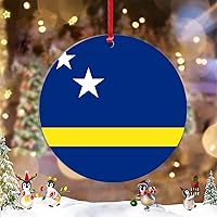 Vista 23 de Adorno de bandera de Costa Rica para decoración del árbol de Navidad, recuerdo de la ciudad de Costa Rica, adornos de Navidad personalizados 2022