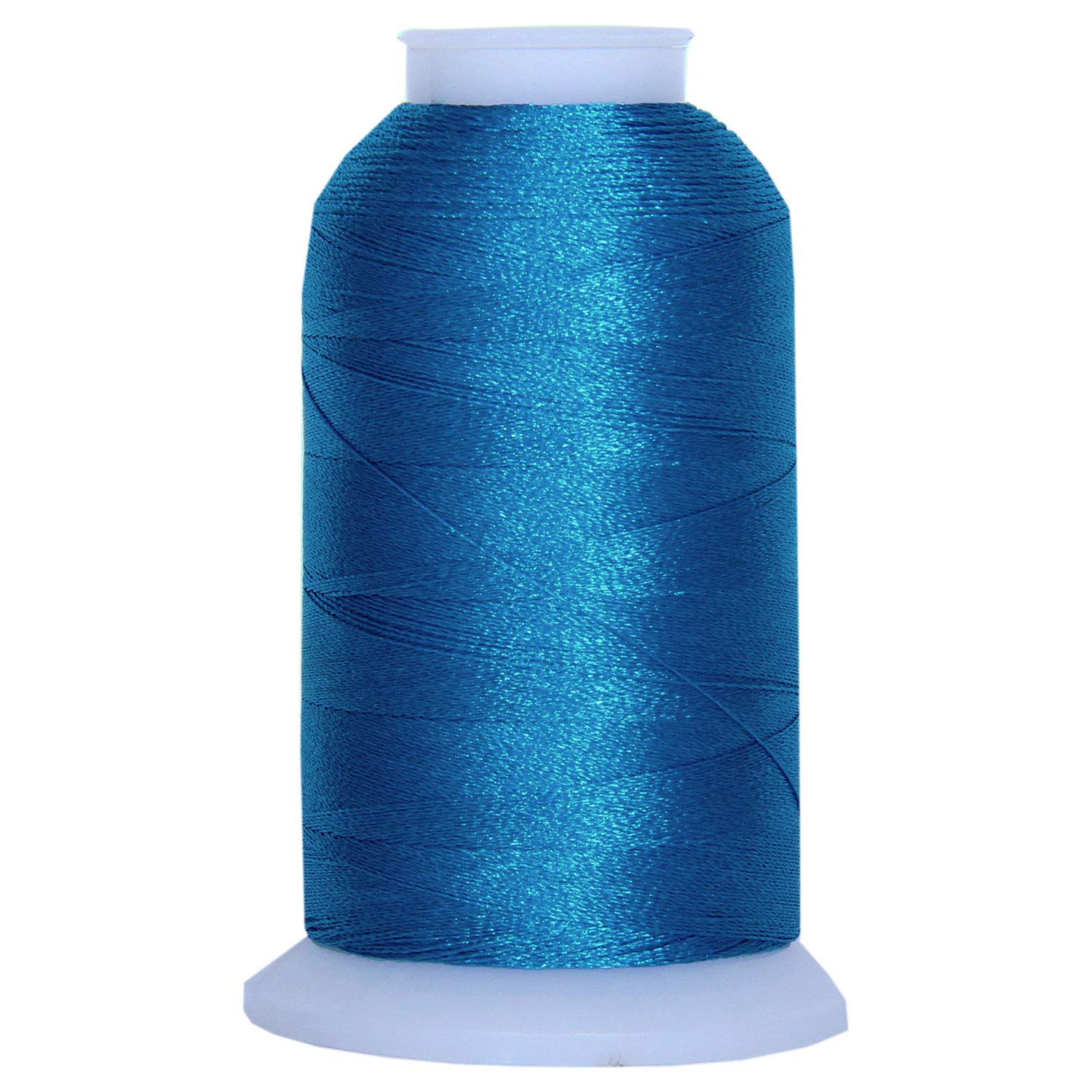 ThreadArt Polyester Machine Embroidery Thread, 1000M 40wt, Sea Blue 1177