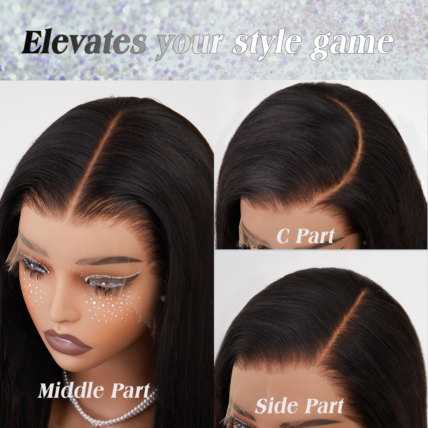 13x6 Swiss HD Lace Front Wig Human Hair 230% Density Body Wave Ultra Thin Invisible Real HD Lace Swiss 13X6 Body Wave Lace Front Wig  main image 4