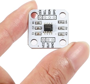 10PCS AS5600 Magnetic Encoder 3.3V 12bit high Precision Magnetic Induction Angle Measurement Sensor Module