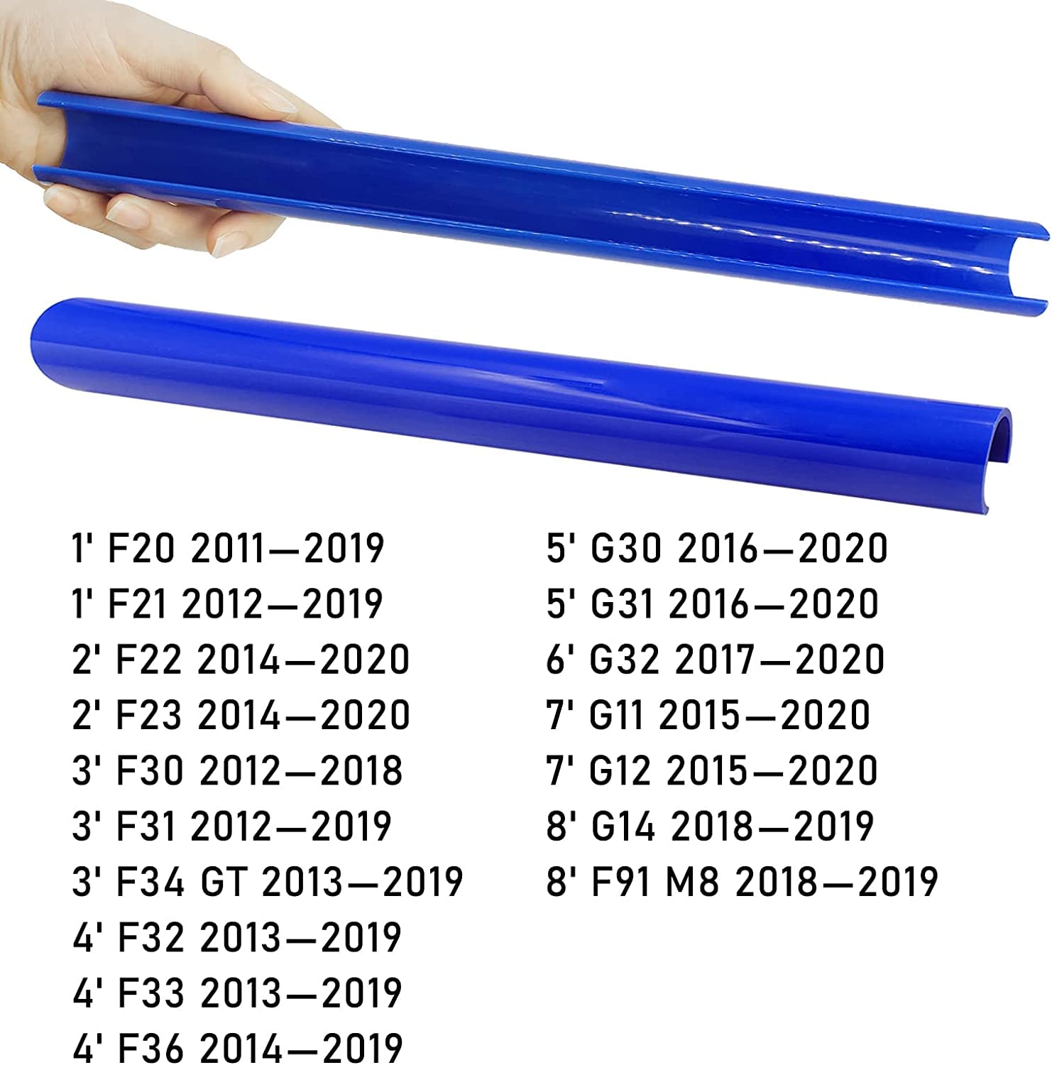BizTech® Inserts De Calandre à Clipser BMW X2 F39 2018-2023 – Look Sportif Rouge, Bleu Foncé & Bleu Clair