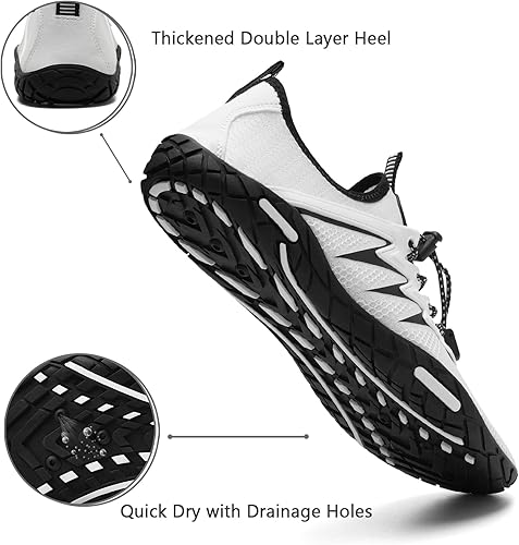 Miniatura 4 de Tenis impermeables para hombres y mujeres, descalzo, calcetín acuático de secado rápido para usar al aire libre, calzado deportivo para kayak