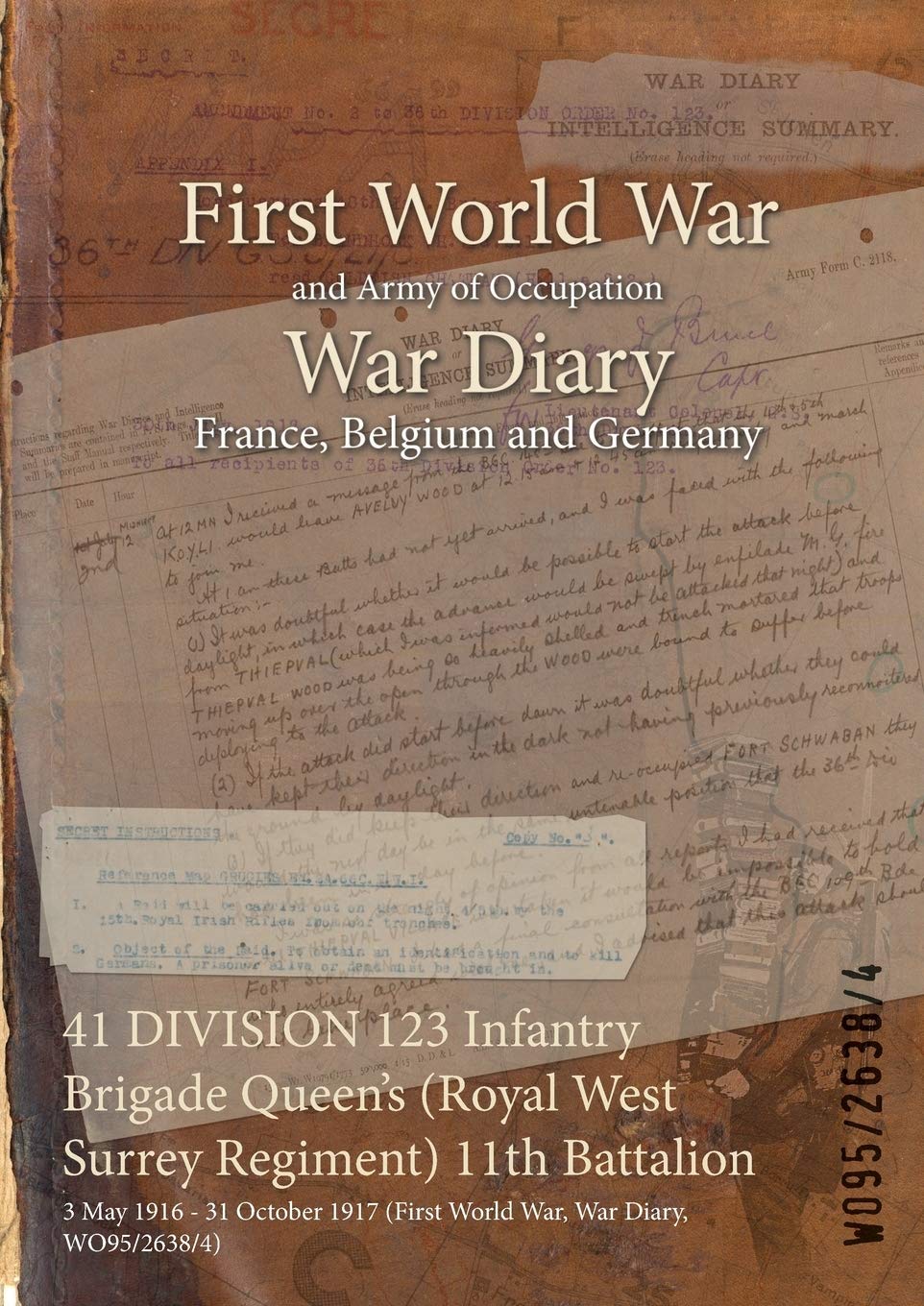 41 DIVISION 123 Infantry Brigade Queen's (Royal West Surrey Regiment) 11th Battalion: 3 May 1916 - 31 October 1917 (First World War, War Diary, WO95/2638/4)