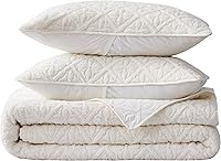 Vista 8 de Chezmoi Collection Bethany - Juego de edredón Sherpa de 3 piezas tamaño King, manta de sherpa acolchada floral, reversible, de microfibra lavada